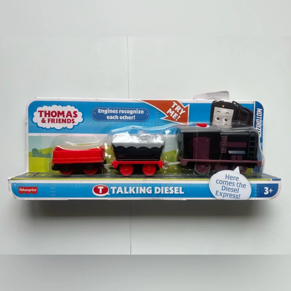 Thomas & Friends Motorized Toy Train Talking Diesel Engine with Sounds